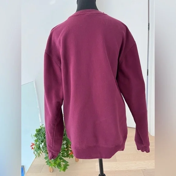 SWEATSHIRT Graphic "Love Coffee Love People" Casual Cabincore Cozy Long Sleeve - Picture 4 of 17